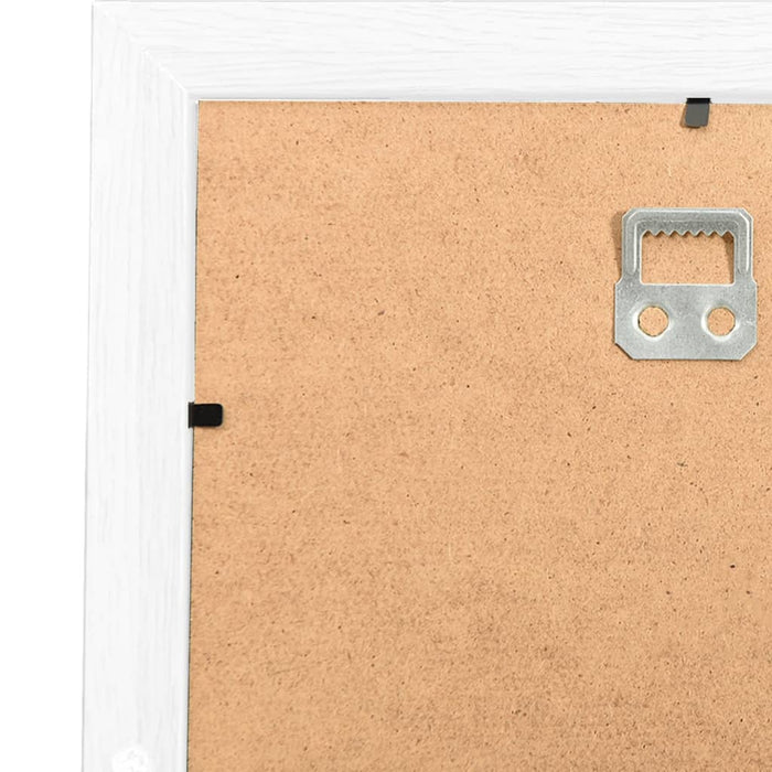 Cornice per Collage 10x(10x15 cm) Foto Marrone Bianco in MDF 332780