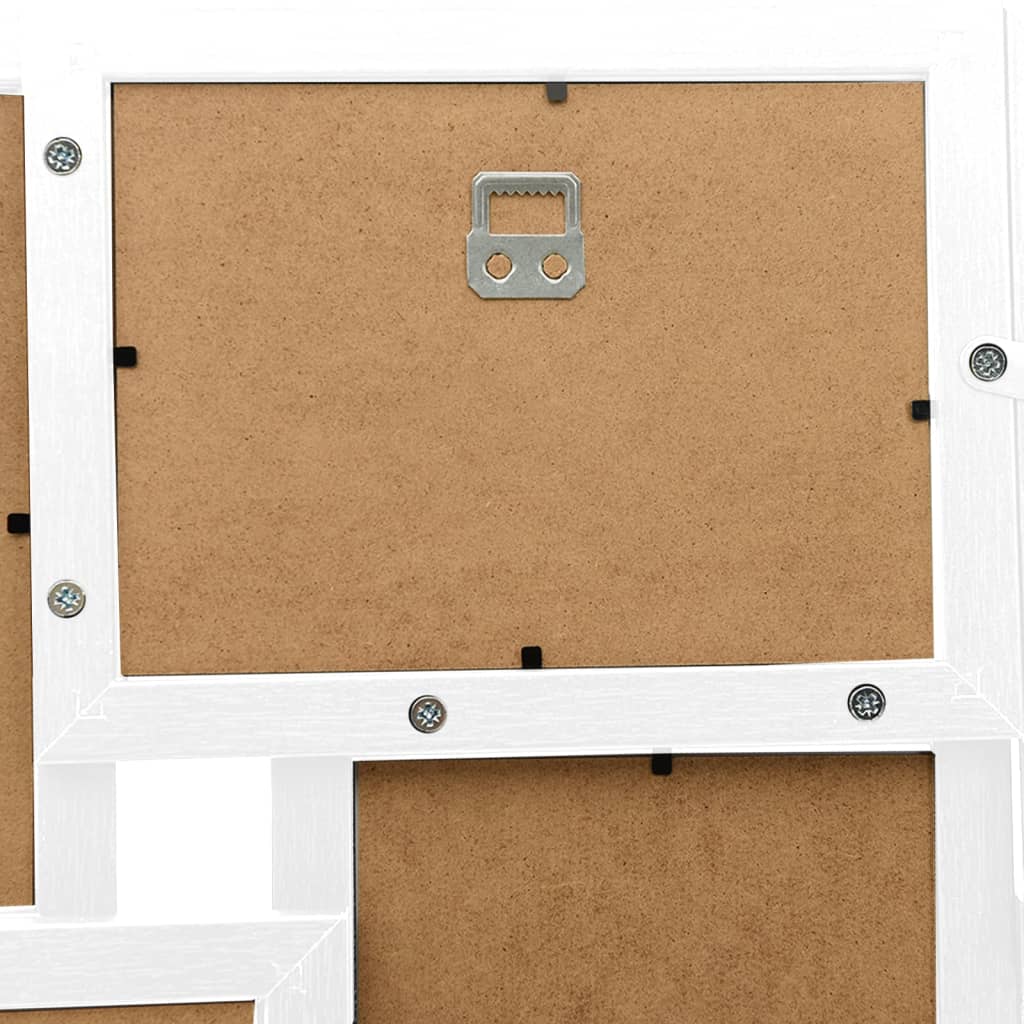 Cornice per Collage 24x(10x15 cm) Foto Bianco in MDF 332788