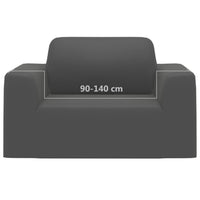 Fodera Elasticizzata per Divano Jersey di Poliestere Antracite 332936
