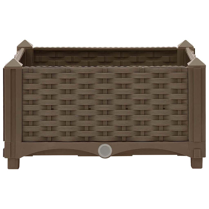 Fioriera Rialzata 40x40x23 cm in Polipropilene cod mxl 52518