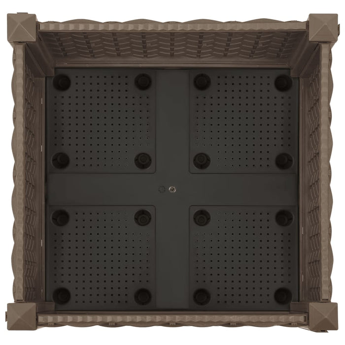 Fioriera Rialzata 40x40x23 cm in Polipropilene 316511