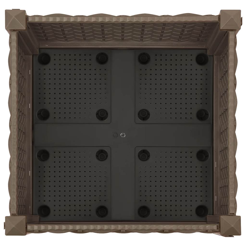 Fioriera Rialzata 40x40x23 cm in Polipropilene cod mxl 52518