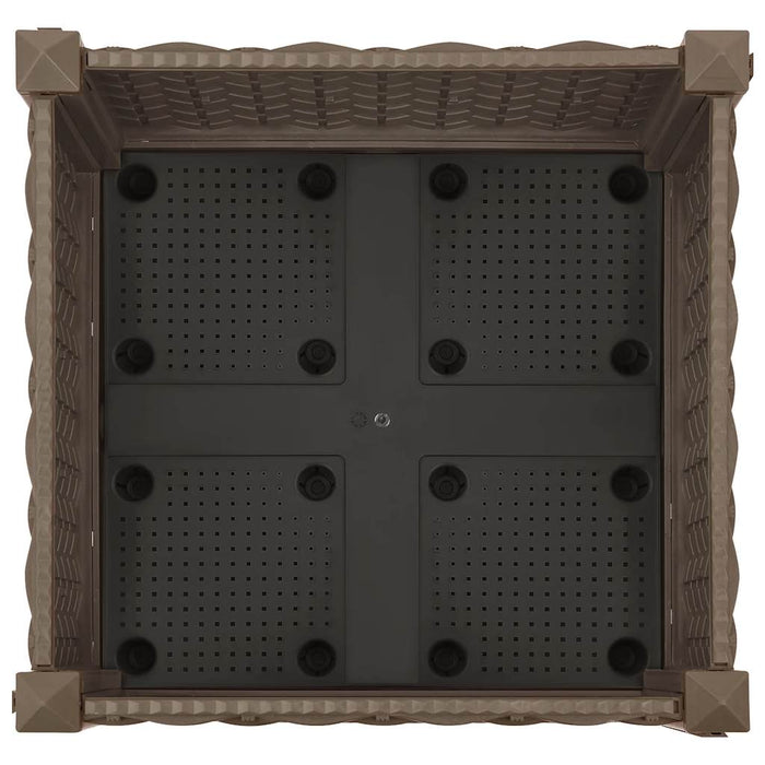 Fioriera Rialzata 40x40x23 cm in Polipropilene cod mxl 52518