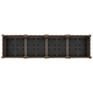 Fioriera Rialzata 160x40x23 cm in Polipropilene