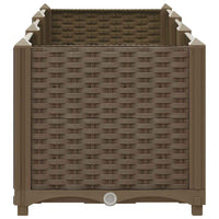 Letto rialzato 120x40x38 cm in polipropilene 316517