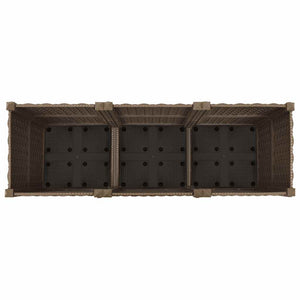 Letto rialzato 120x40x38 cm in polipropilene 316517