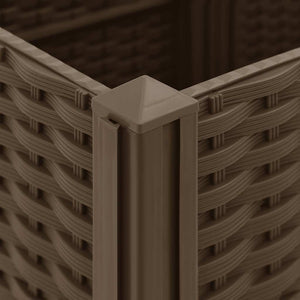 Fioriera Rialzata 120x40x38 cm in Polipropilene