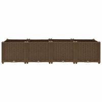 Letto rialzato 160x40x38 cm in polipropilene 316518