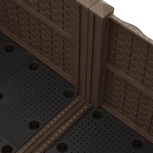 Fioriera Rialzata 80x80x38 cm in Polipropilene 316525