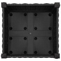 Fioriera Rialzata-Vaso da Esterno-Fioriera Elevata 40x40x23 cm in Polipropilene 656130