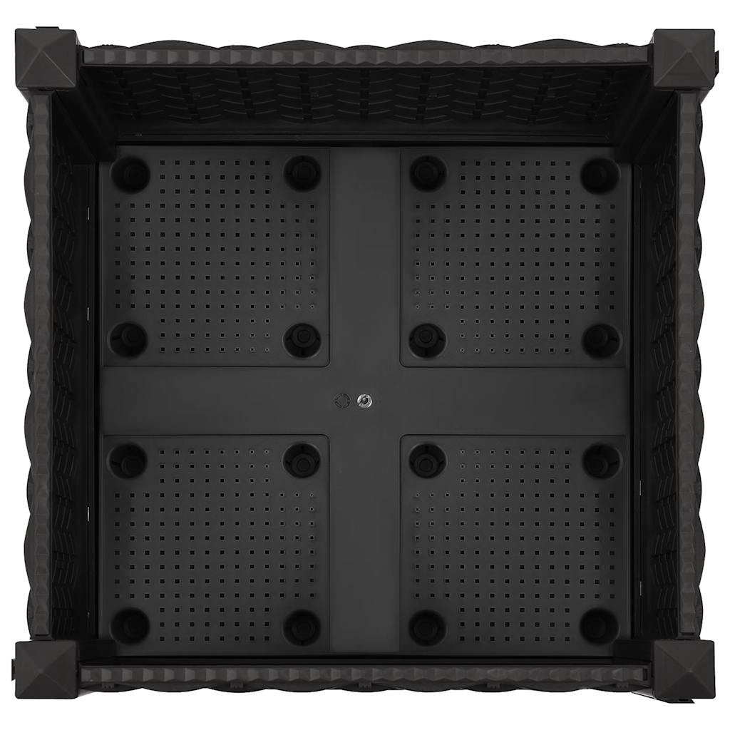 Fioriera Rialzata 40x40x23 cm in Polipropilene 316526