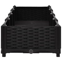 Fioriera Rialzata 160x40x23 cm in Polipropilene 316529