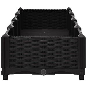 Fioriera Rialzata 160x40x23 cm in Polipropilene 316529