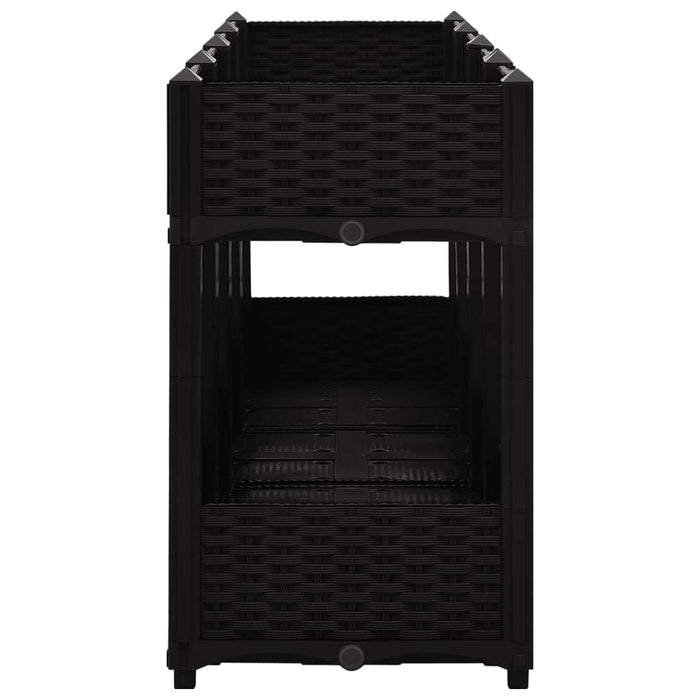 Fioriera Rialzata 160x40x71 cm in Polipropilene 316537