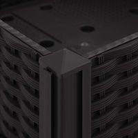 Fioriera Rialzata-Vaso da Esterno-Fioriera Elevata 80x80x38 cm in Polipropilene 895446