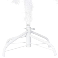 Albero di Natale Preilluminato con Palline Bianco 240 cm PVC 3077543
