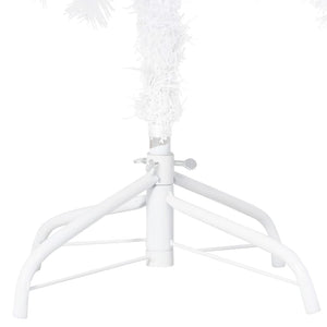 Albero di Natale Preilluminato con Palline Bianco 240 cm PVC 3077543