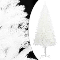 Albero di Natale Preilluminato con Palline Bianco 180 cm 3077548