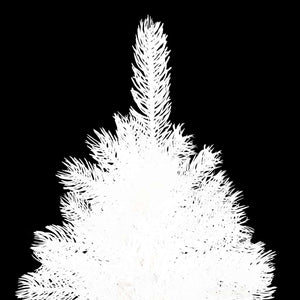 Albero di Natale Preilluminato con Palline Bianco 180 cm 3077548