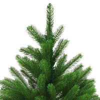Albero di Natale Preilluminato con Palline Verde 120 cm 3077553
