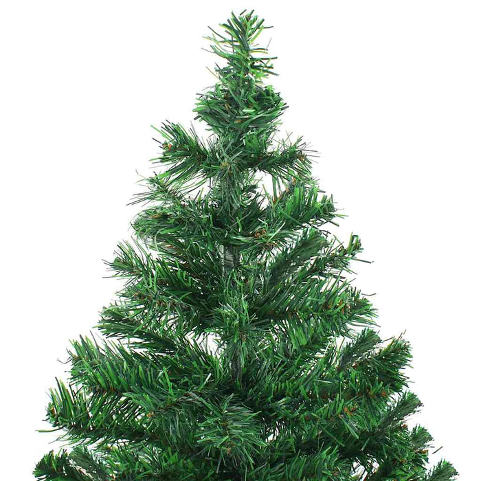 Albero di Natale Preilluminato con Palline 120 cm 230 Rami 3077573