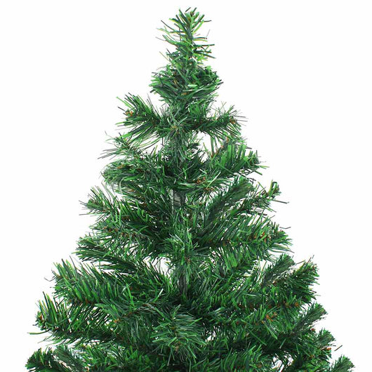 Albero di Natale Preilluminato con Palline 150 cm 380 Rami 3077574
