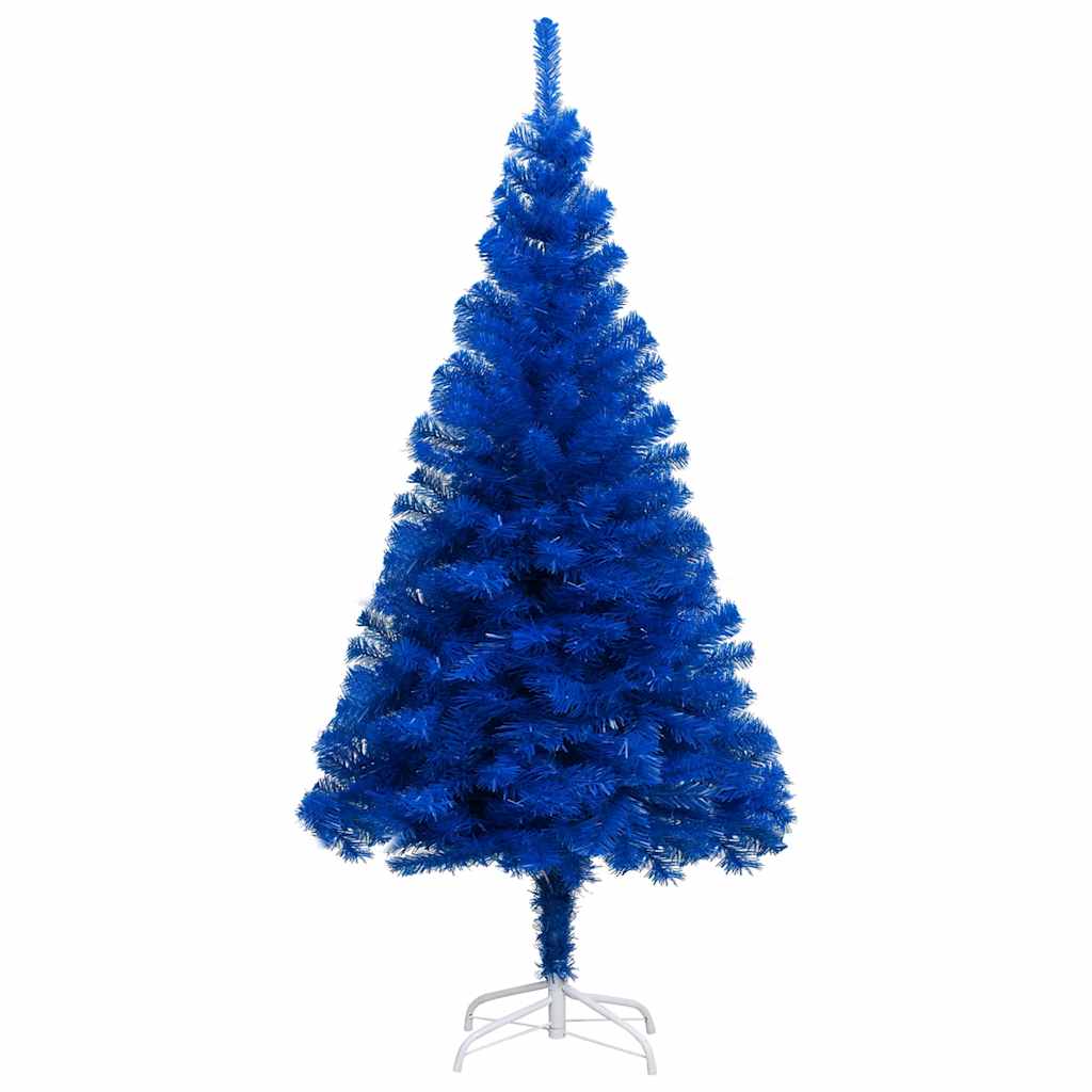 Albero di Natale Preilluminato con Palline Blu 240 cm PVCcod mxl 72858