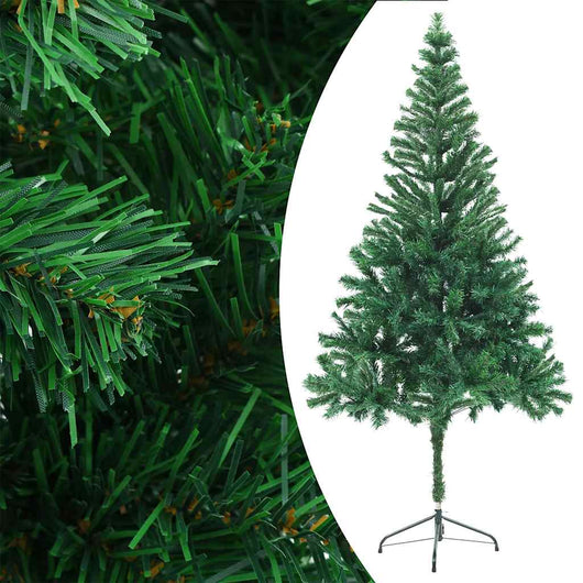 Set Albero Natale Artificiale con LED e Palline 180 cm 564 Rami  cod mxl 24273