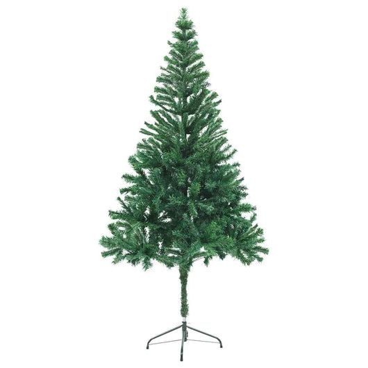 Albero di Natale Preilluminato Palline Bianco 180 cm 564 Rami 3077661