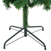 Albero di Natale Preilluminato Palline Bianco 210 cm 910 Rami 3077662