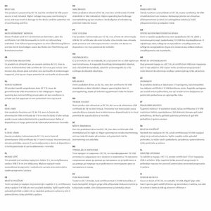 Albero di Natale Preilluminato con Palline Nero 150 cm PVC 3077675