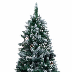 Set Albero Natale Artificiale con LED Palline e Pigne 180 cm   cod mxl 26162
