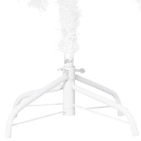 Set Albero Natale Artificiale con LED Palline Bianco 120cm PVC  cod mxl 26254