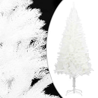 Albero di Natale Preilluminato con Palline Bianco 210 cm 3077721