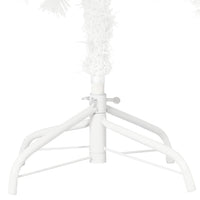 Albero di Natale Preilluminato con Palline Bianco 240 cm PVC 3077722