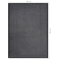 Zerbino Antracite 60x80 cm cod mxl 49659