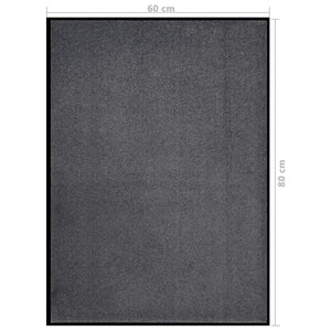 Zerbino Antracite 60x80 cm cod mxl 49659