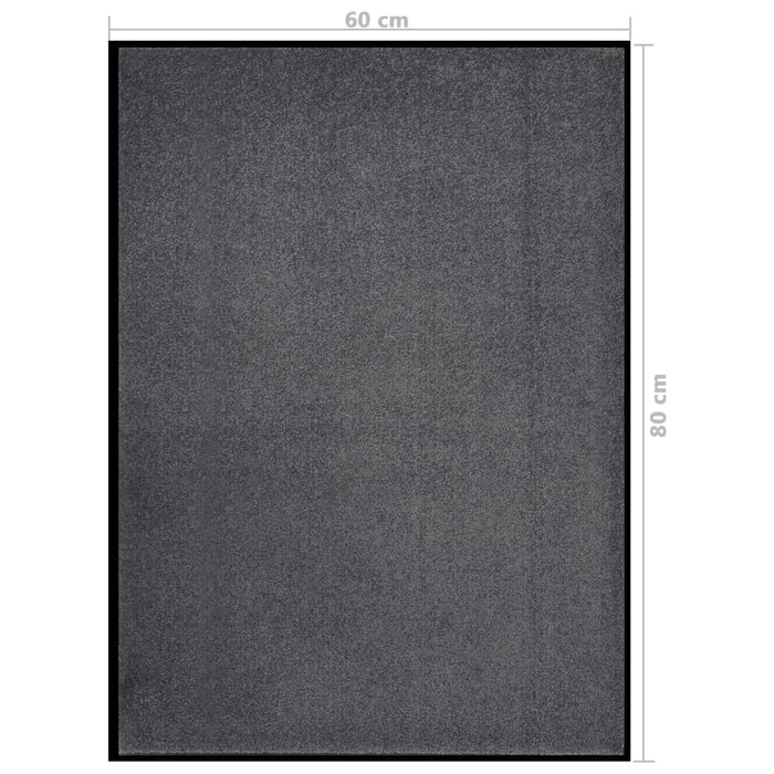 Zerbino Antracite 60x80 cm cod mxl 49659