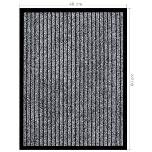 Zerbino Striato Grigio 40x60 cm 331604