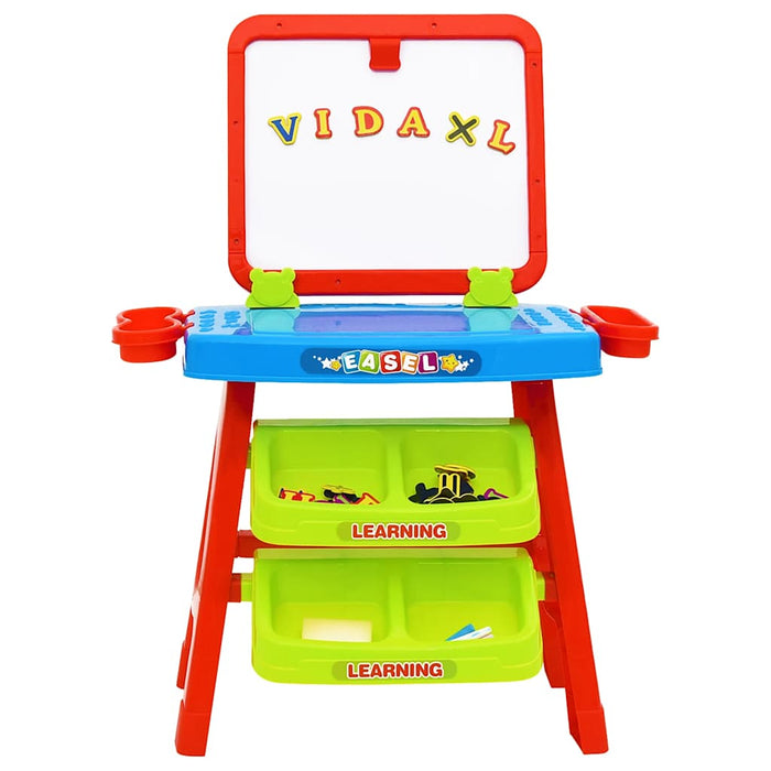 Set da Gioco 3-1 per Bambini con Cavalletto e Scrivania cod mxl 71052