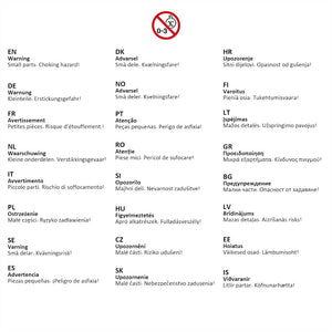 Cavalletto 2-1 per Bambini con Lavagna Nera e Lavagna Bianca 80342