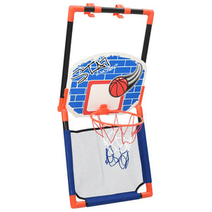 Set da Basket per Bambini Multifunzione da Pavimento e Parete 80350