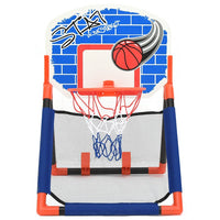 Set da Basket per Bambini Multifunzione da Pavimento e Parete 80350