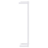 Portasalviette bagno per asciugamano piegato 60 cm acciaio bianco 02_0001636