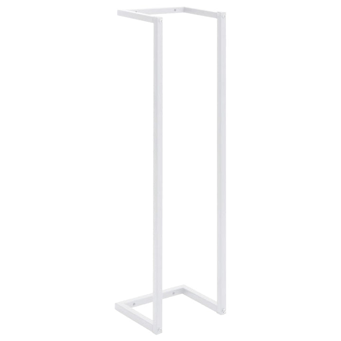 Porta asciugamani bagno universale 95 cm acciaio bianco 02_0001639