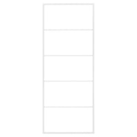 Portasciugamani Bianco 45x10x115 cm Acciaio 336119