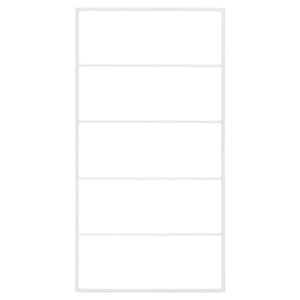 Portasciugamani Bianco 60x10x116 cm Acciaio 336121