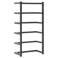 Scala bagno standard porta asciugamani 48 cm acciaio nero 02_0001646