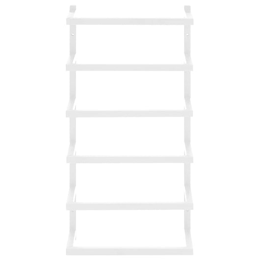 Mobile porta asciugamani da bagno 24x12x48 cm acciaio bianco 02_0005466