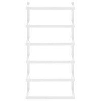 Portasciugamani Bianco 24x12x48 cm in Acciaio cod mxl 64741